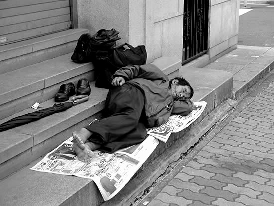 homeless