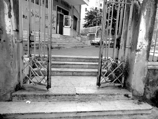 Degrado all'asilo